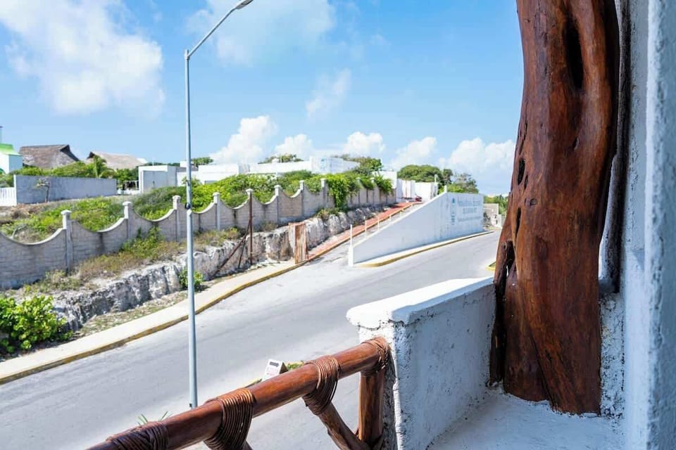 Rooftop terrace with panoramic sea views