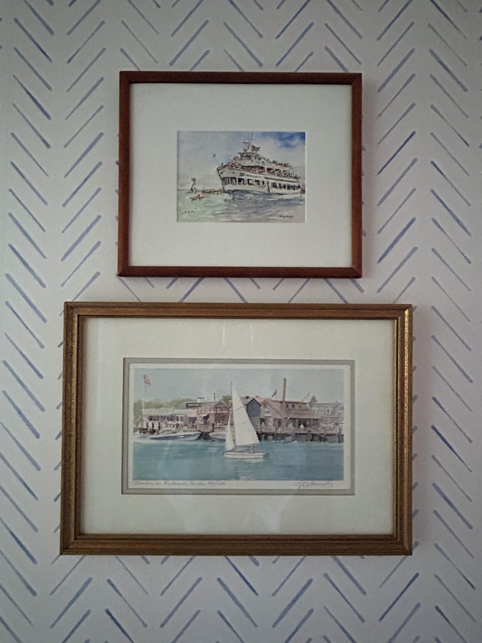 Coastal touches throughout the house.