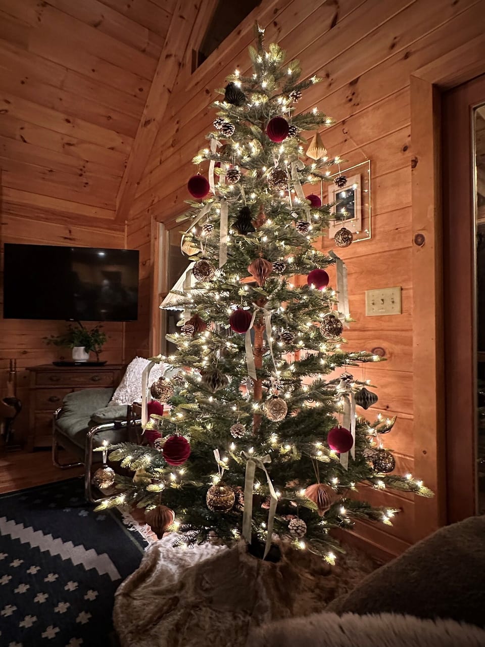 Holiday decorations will be up after Thanksgiving.