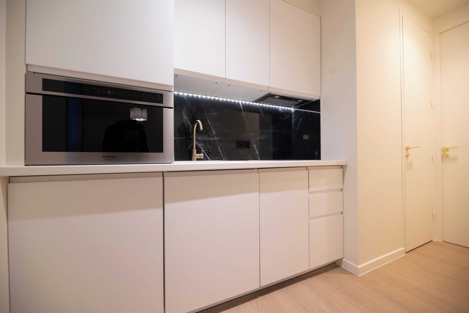 Apartment | Private kitchen | Fridge, dishwasher, cookware/dishes/utensils