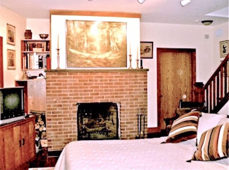 The Evergreen Room | Individually decorated, individually furnished, iron/ironing board