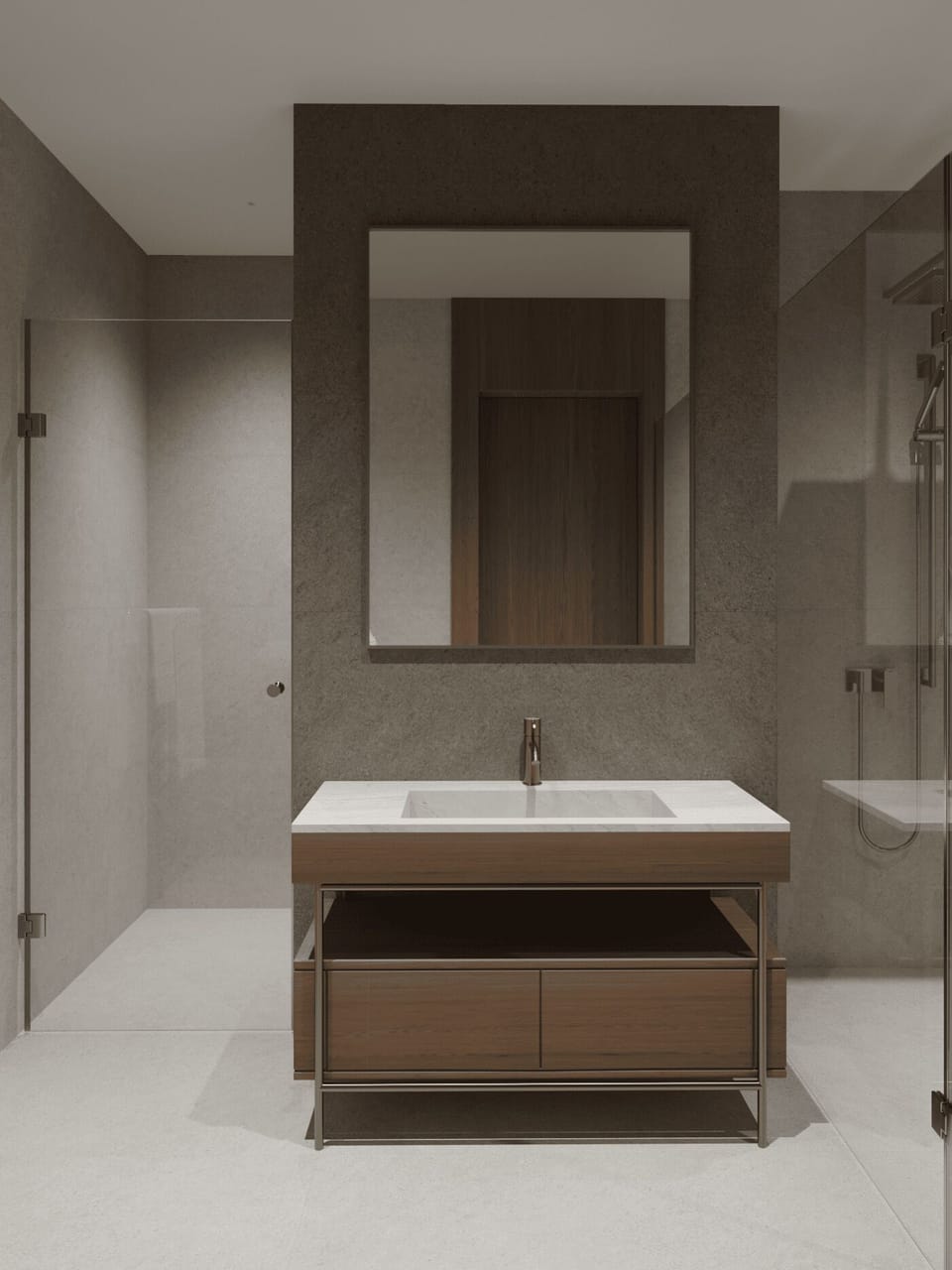 Deluxe Double Room | Bathroom | Shower, hair dryer, bathrobes, slippers