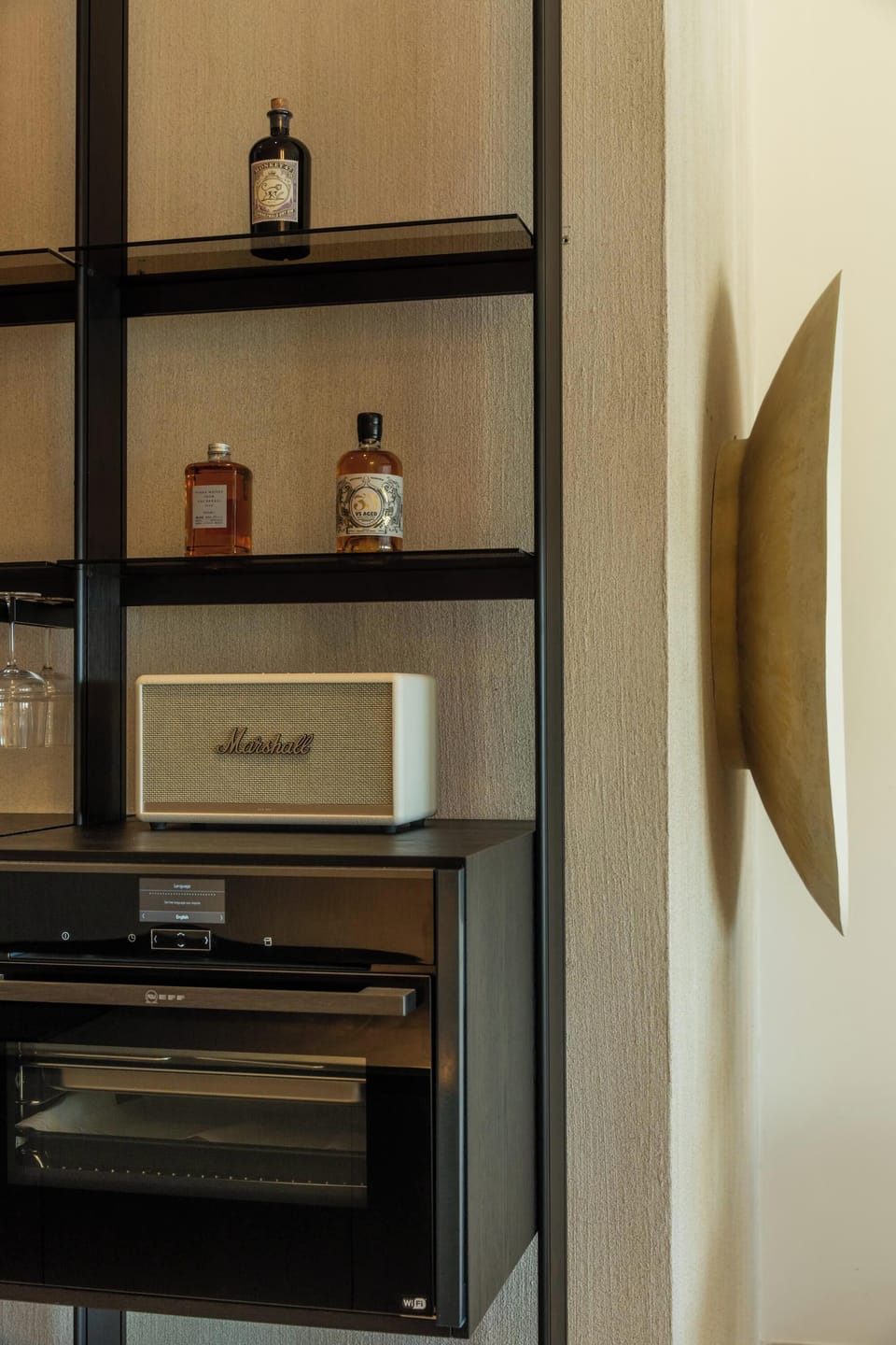 A Marshall speaker for entertainment