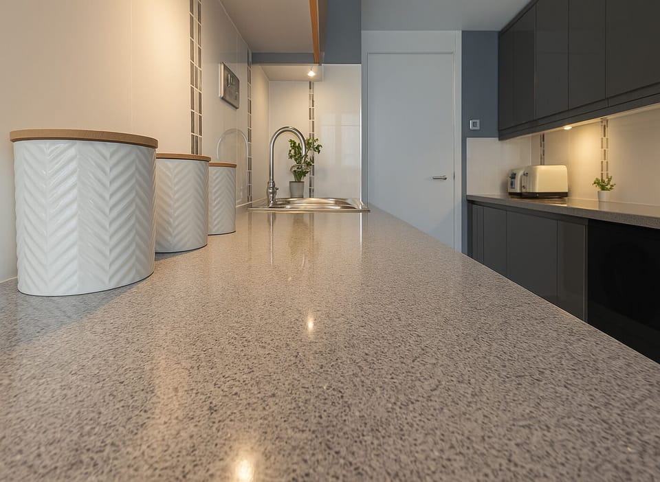 Basic Apartment | Private kitchen | Fridge, microwave, oven, stovetop