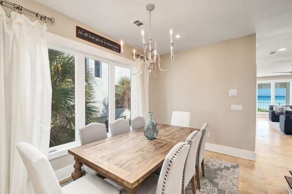 Mimi's Beach House - Dune Allen - Second Floor - Dining Area