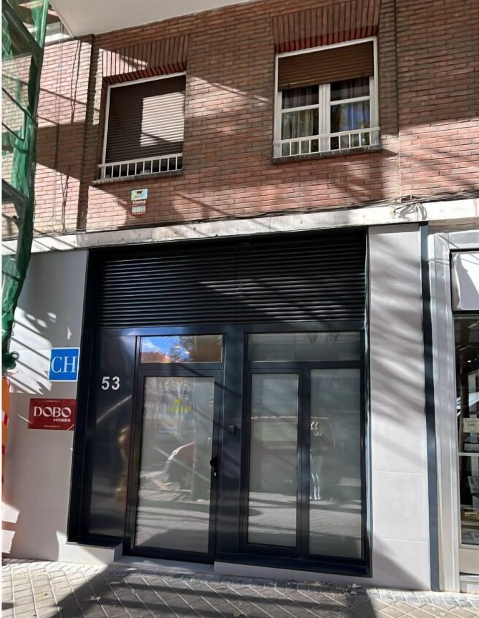 Front of property