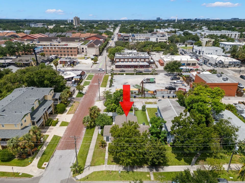 Aerial view of Soho Sanctuary