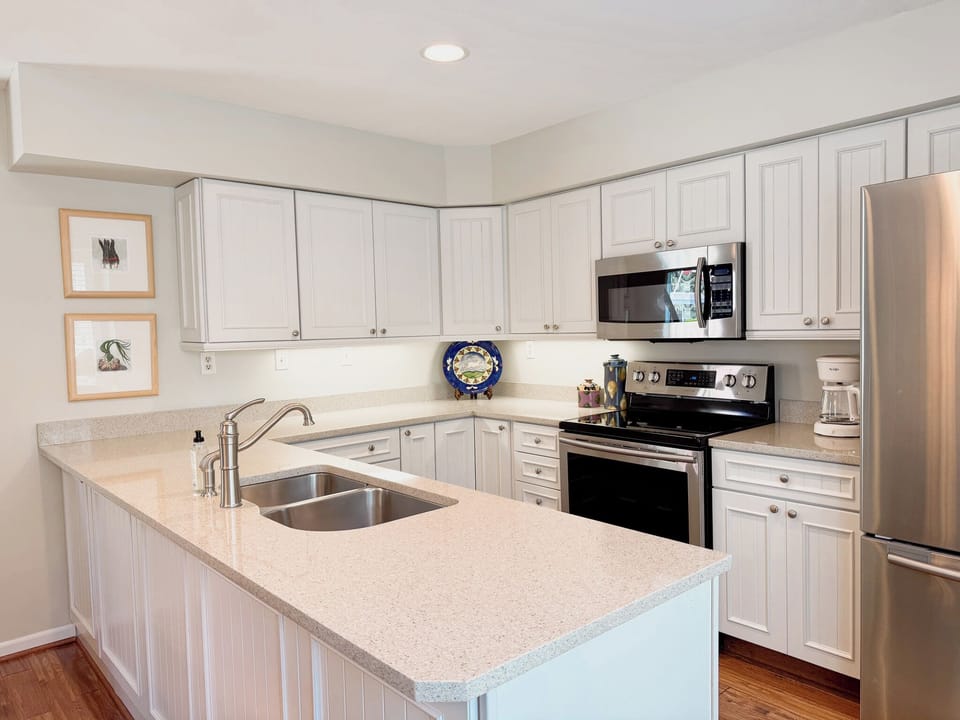 Kitchen with Electric Range
