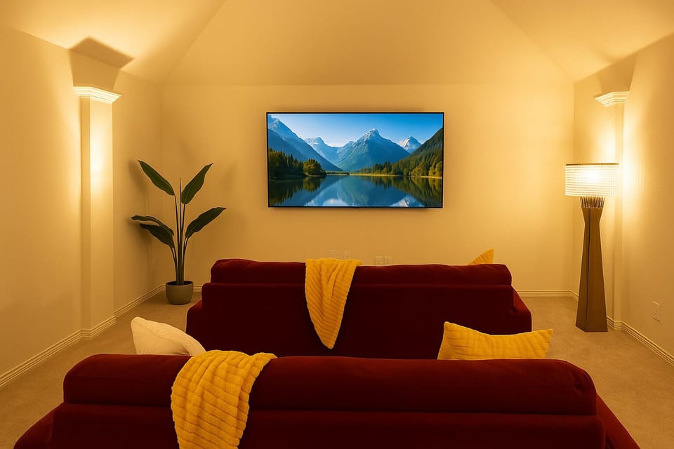 Fun-filled game room featuring a full-size pool table, perfect for friendly competitions and relaxation after exploring nearby Wylie attractions. Ideal for family entertainment, this space offers a cozy retreat close to local dining, shopping.