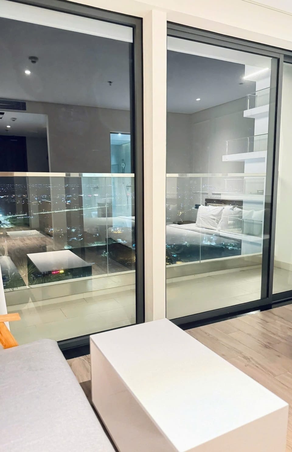 Luxury Condo, Balcony, City View | Living area