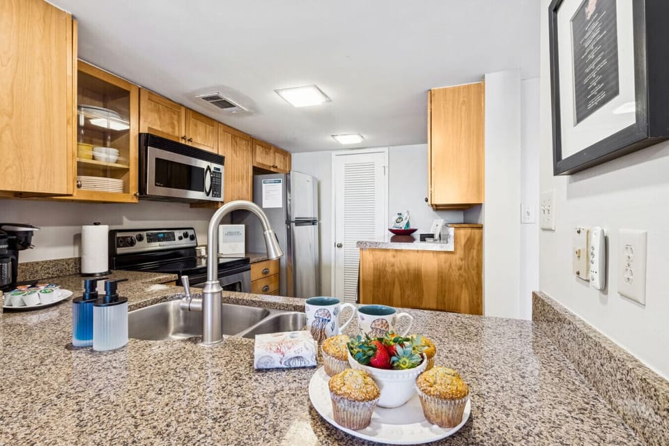 Newly renovated kitchen