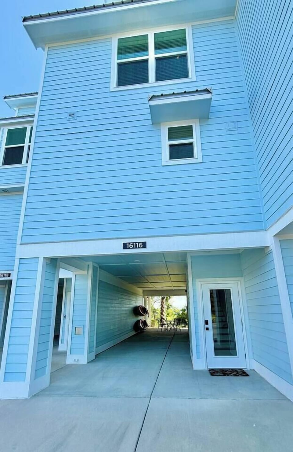 Front door, Perdido Bay Hideaway, Innerarity Townhomes, Perdido Key FL