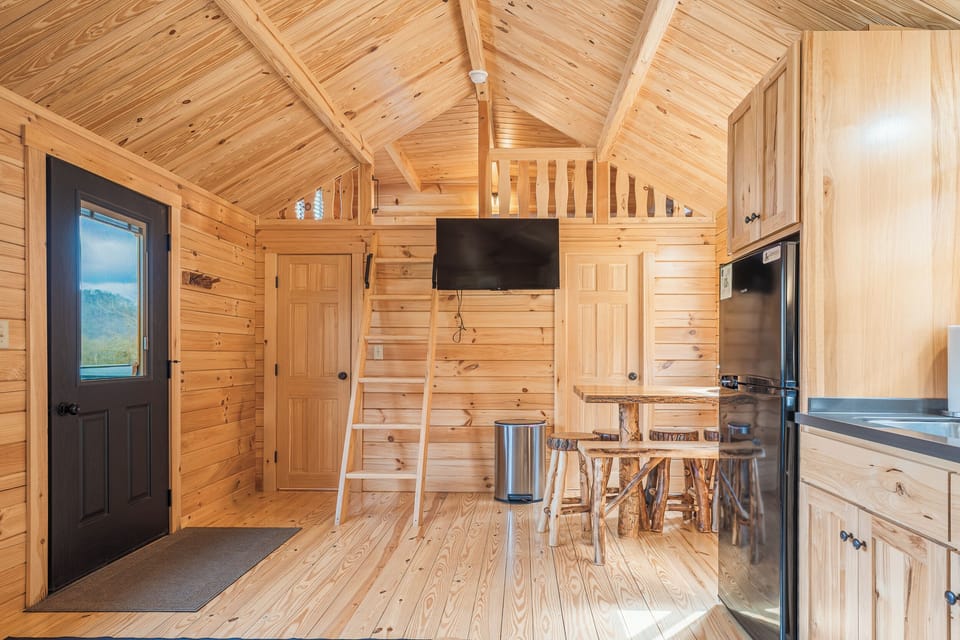 Living area - Kick back, watch TV or play games!