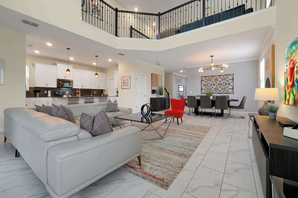 Spacious open-concept design, perfect for gatherings 