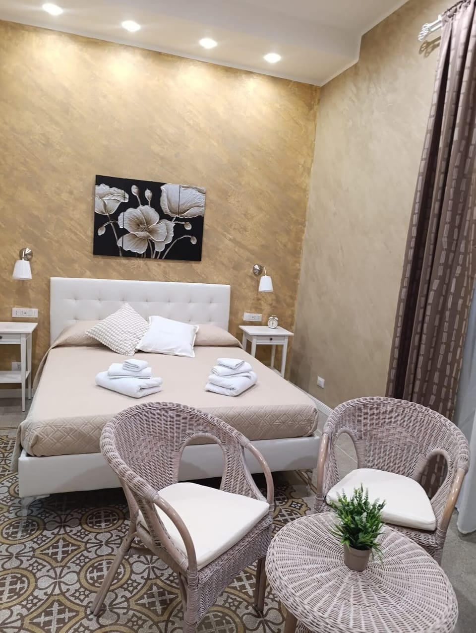 Deluxe Quadruple Room, Balcony, City View | Laptop workspace, blackout drapes, soundproofing, free WiFi