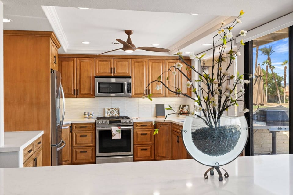 Bright Open Kitchen For Cooking