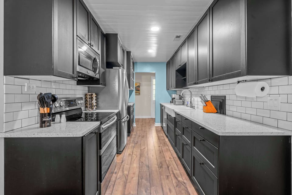 Whip up a feast in our fully equipped and stylish kitchen!

