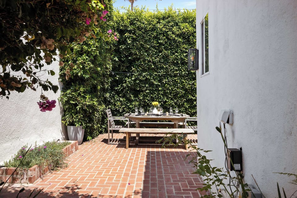 Patio | Dining Area & Garden Wall