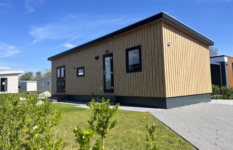 Front of Holiday Park De Zeeuwse Parel - North Sea