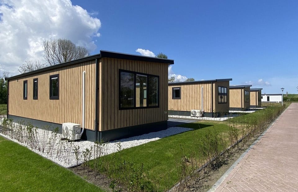 Front of Holiday Park De Zeeuwse Parel - North Sea