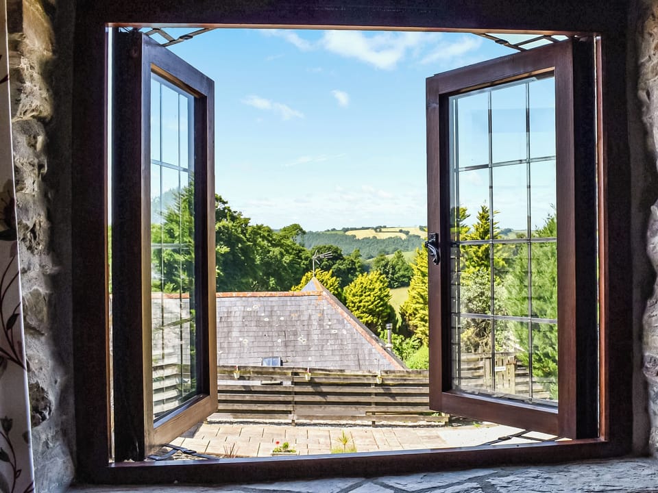 View | The Hayloft - Olde Pensipple Holiday Cottages, Liskeard