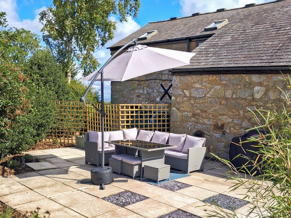 Patio | Maes y Falwen, Mold and the Clwydian Range