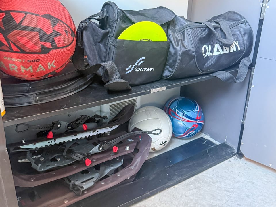 Access to Sports Equipment. Subject to Availability. 