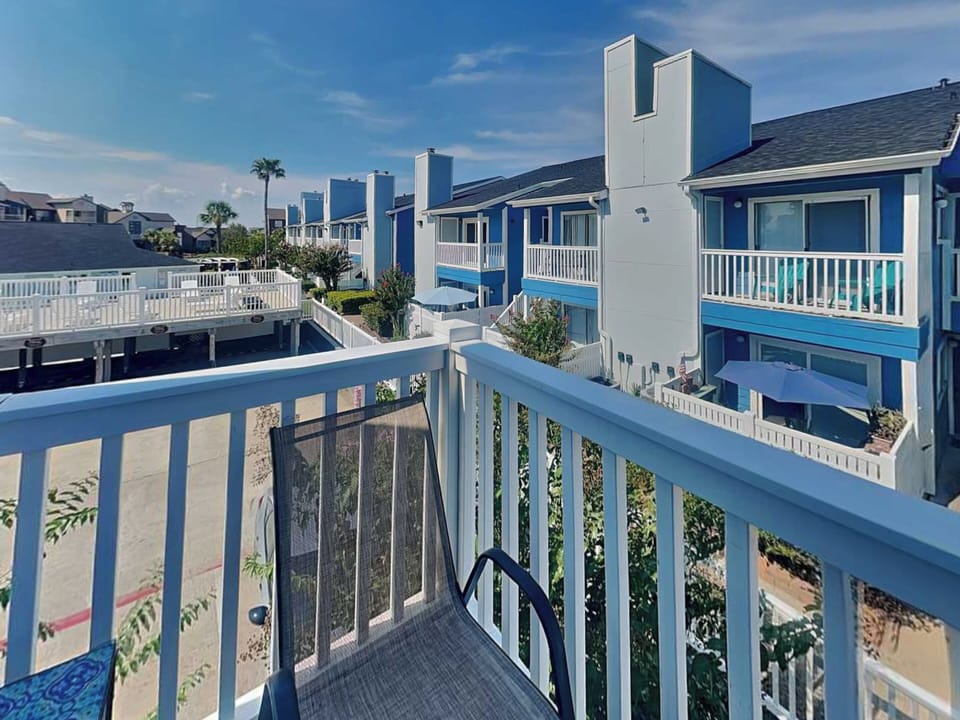 Private Balcony - Off Of Kitchen