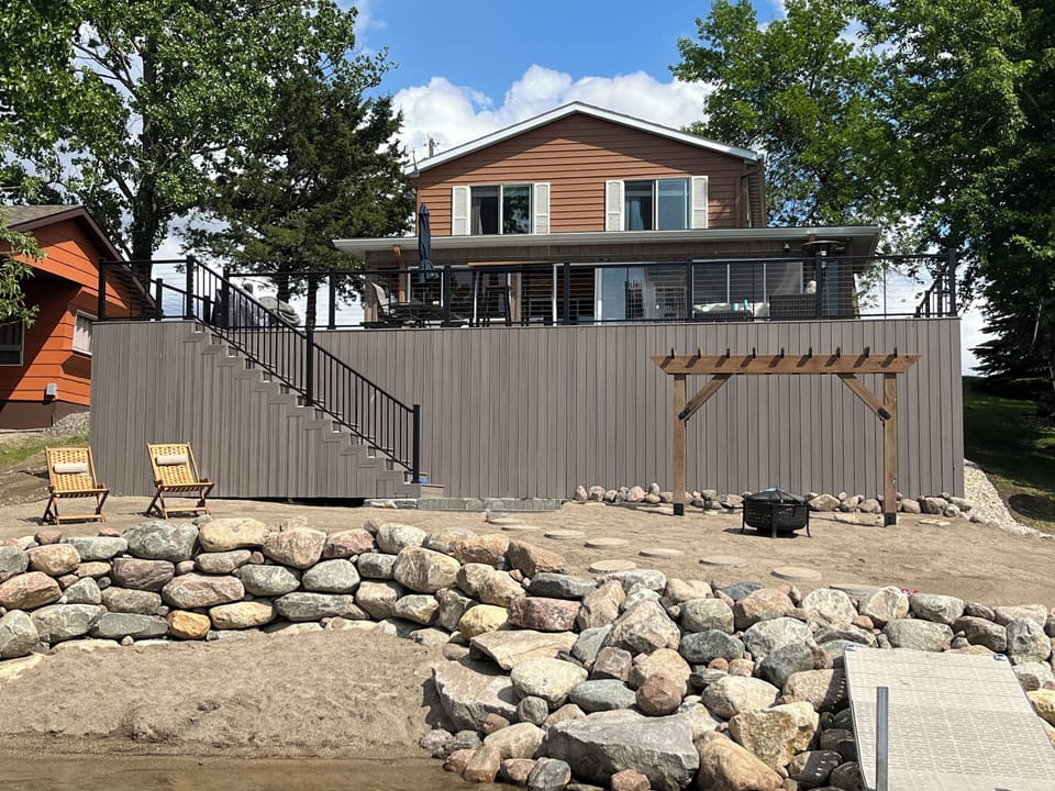 Shore view from the dock