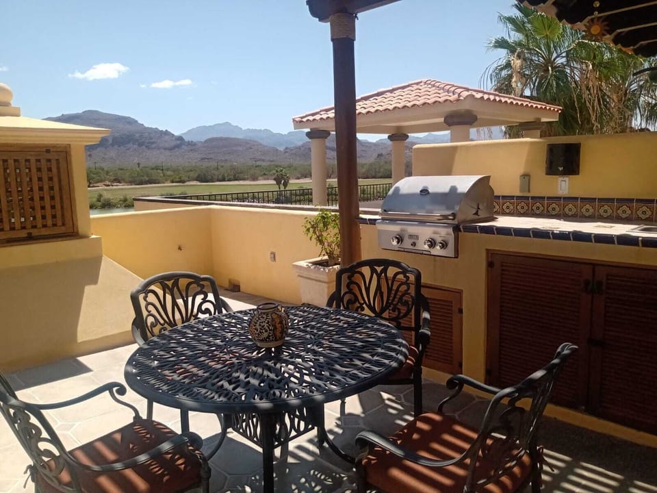 Second floor patio and BBQ