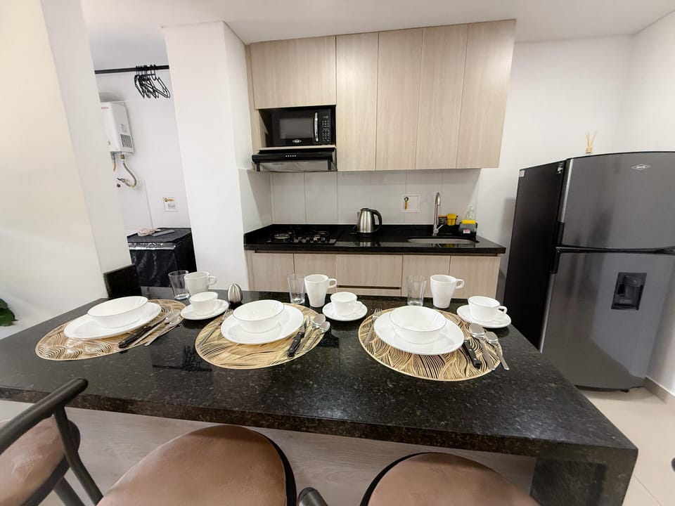 Comfort Apartment, Balcony, Mountain View | Private kitchen | Electric kettle