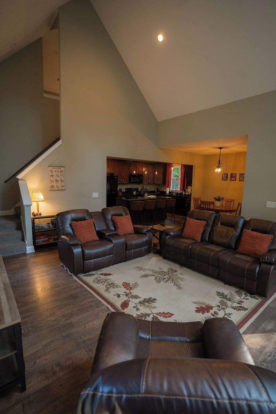 Cabin, Multiple Beds, Hot Tub, Garden View (Ravine Ridge) | Living area