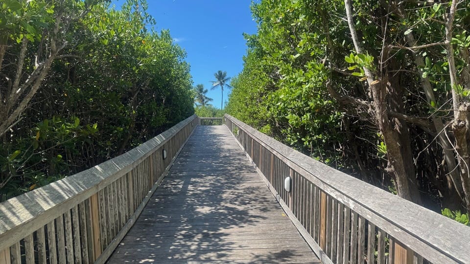 Walkway to the beach