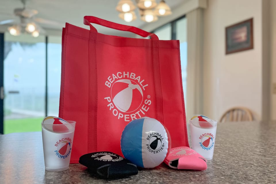 Beachball swag bag!