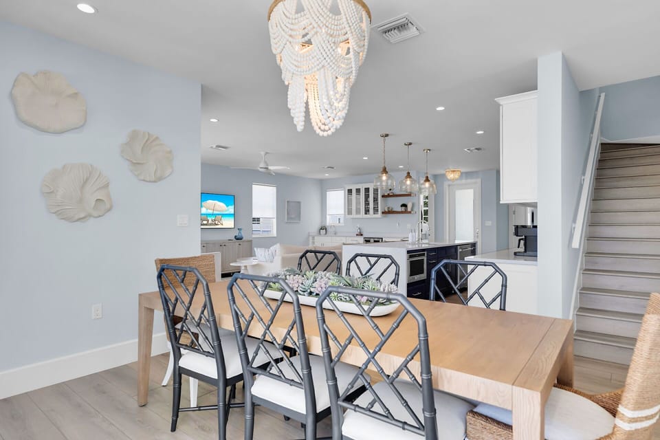 Dining room interior view