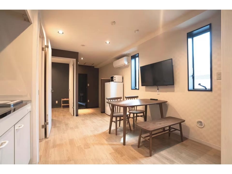 Dining table included
