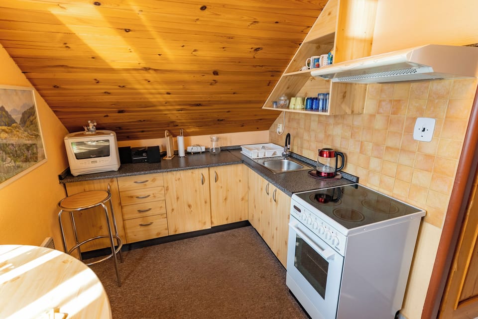 Superior Apartment, Balcony, Courtyard View | Private kitchen | Electric kettle