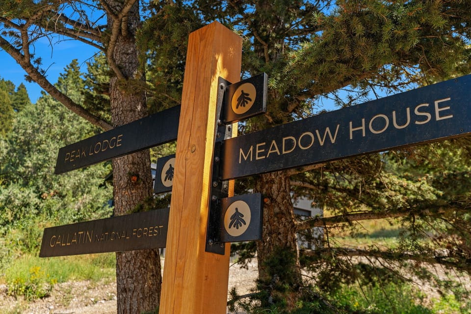 Signage to properties.