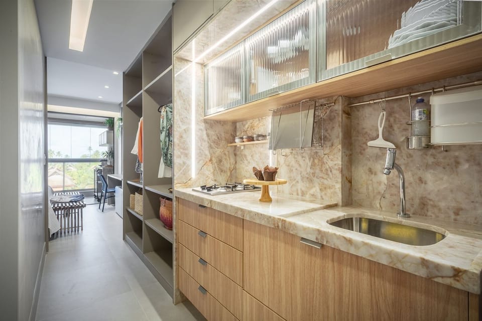 Kitchen or kitchenette
