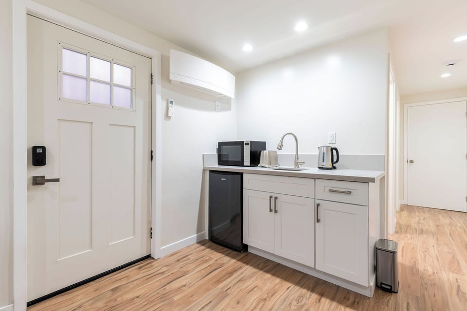 Comfortable modern accommodations with thoughtful design