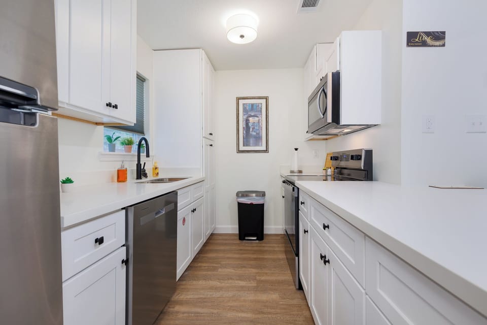 All new appliances and a full size refrigerator