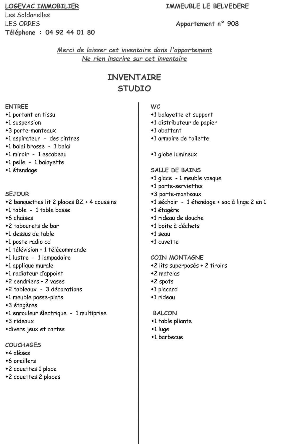 Miscellaneous