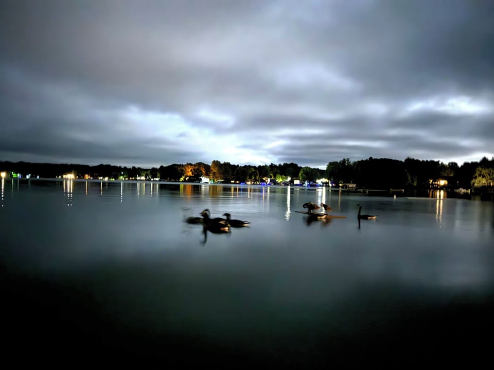 Night time Dock View