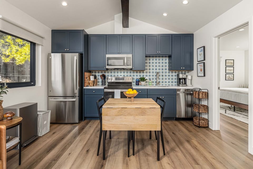 Full kitchen stocked with everything!