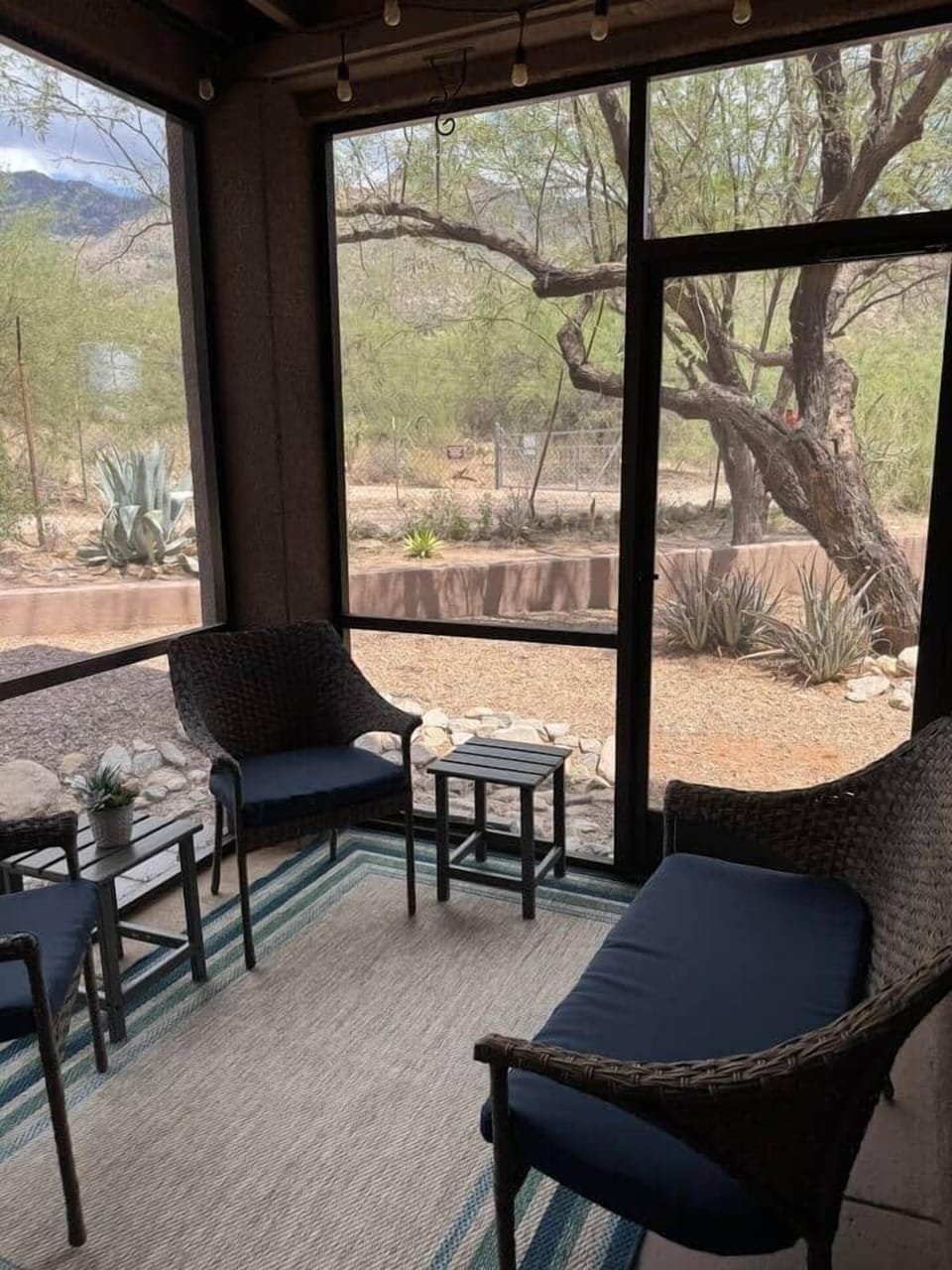 Patio. Unobstructed views of Ventana Canyon. 