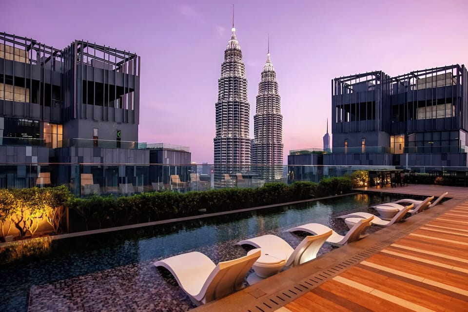 Rooftop pool