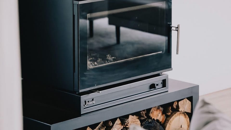 For cozy winter stays - wood burning fireplace (wood is supplied).