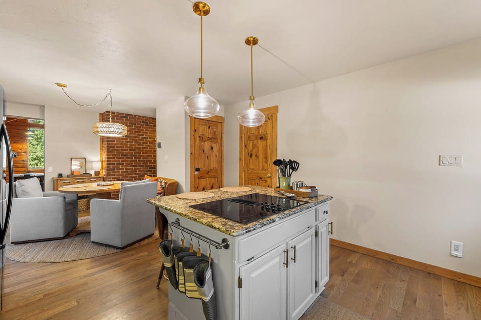 Kitchen island- dining- main level
