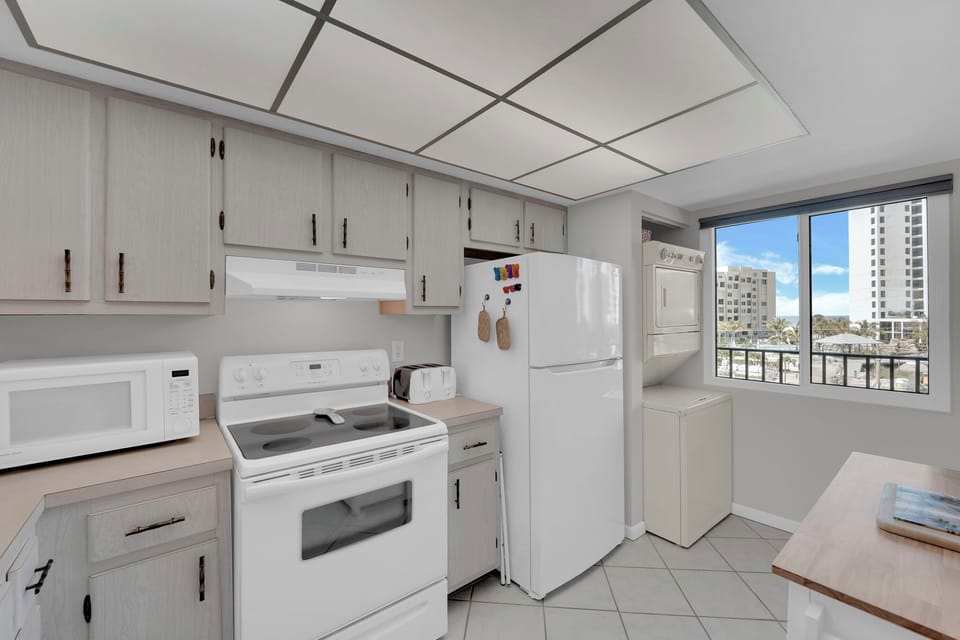 Prepare meals in your fully equipped kitchen