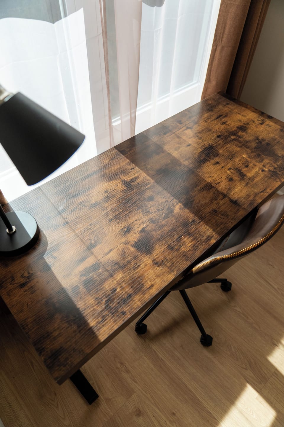 Work comfortably with a dedicated desk space during your stay.